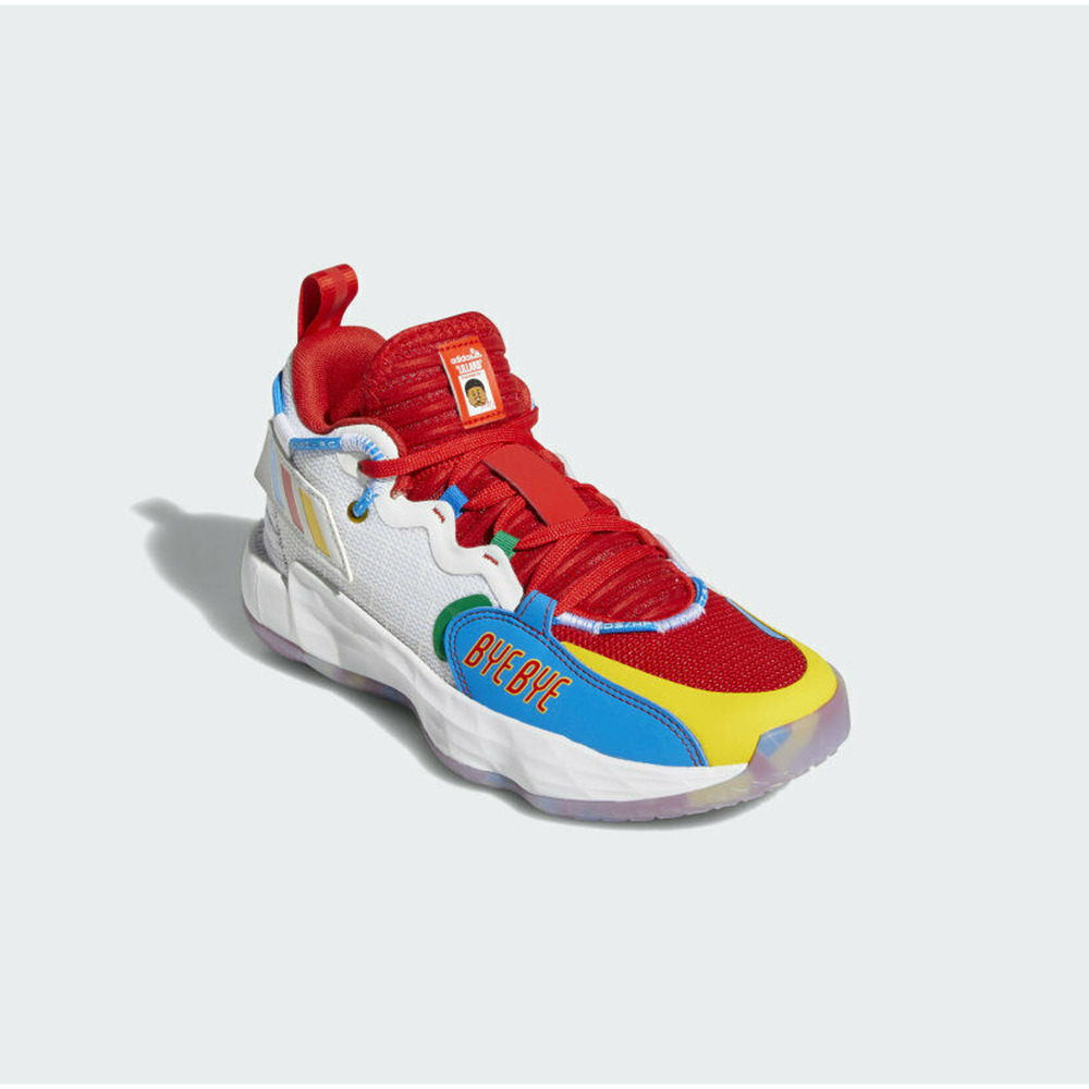 Adidas Size:US-5 LEGO Dame 7 Shoes EXTPLY J X Bye Bye GS Kids Authentic S42806